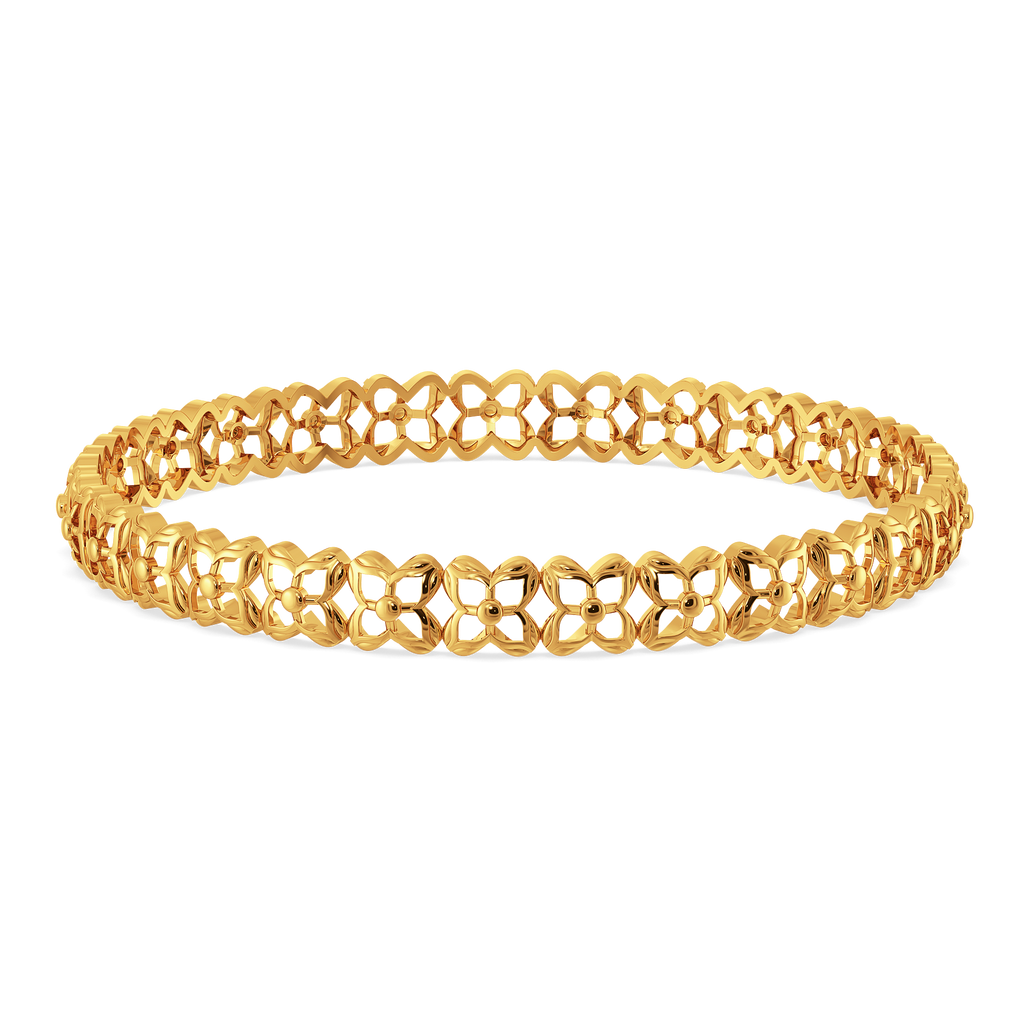 Mended With Love Gold Bangles