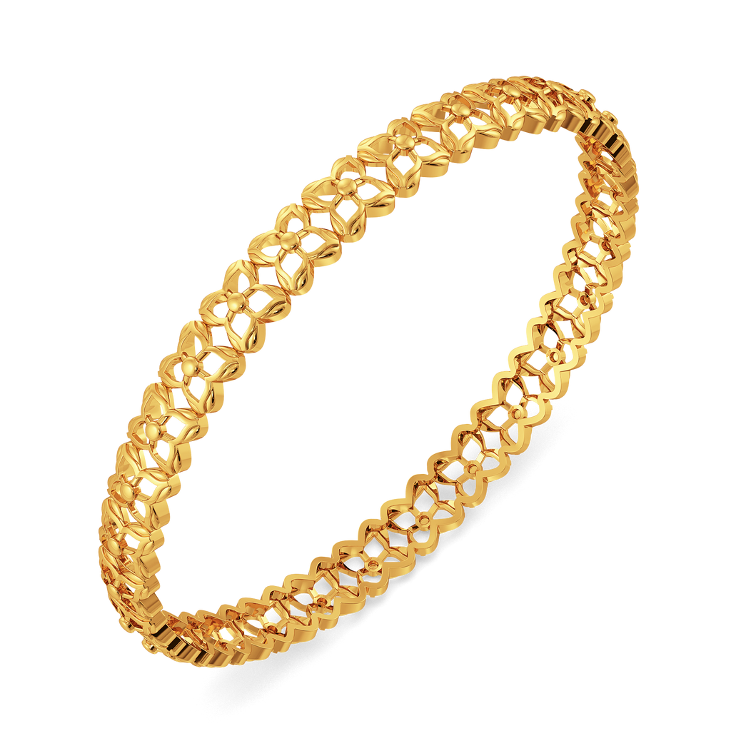 Mended With Love Gold Bangles