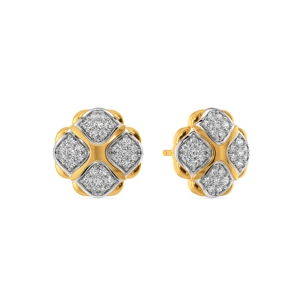 Happy Little Mix Up Diamond Earrings