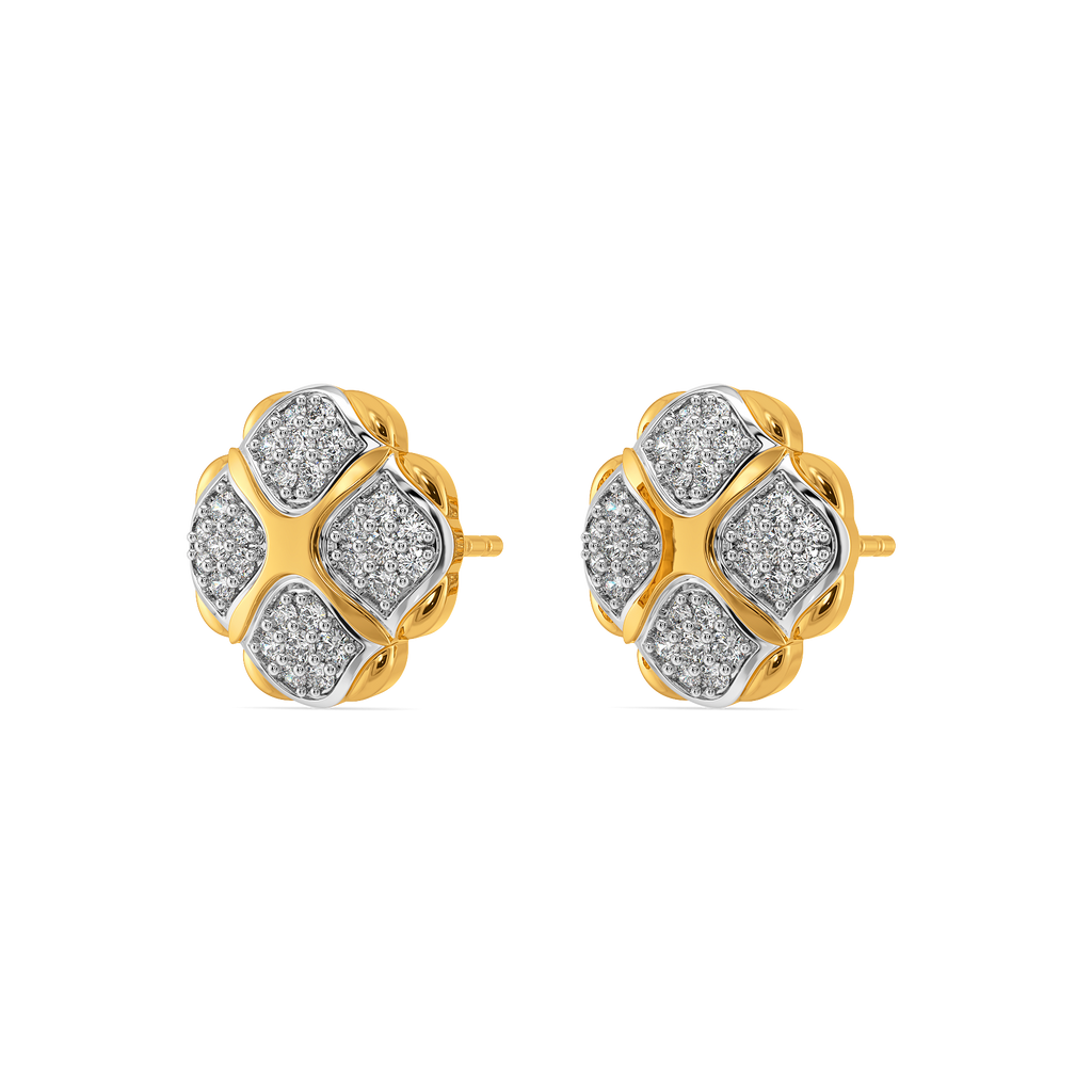 Happy Little Mix Up Diamond Earrings