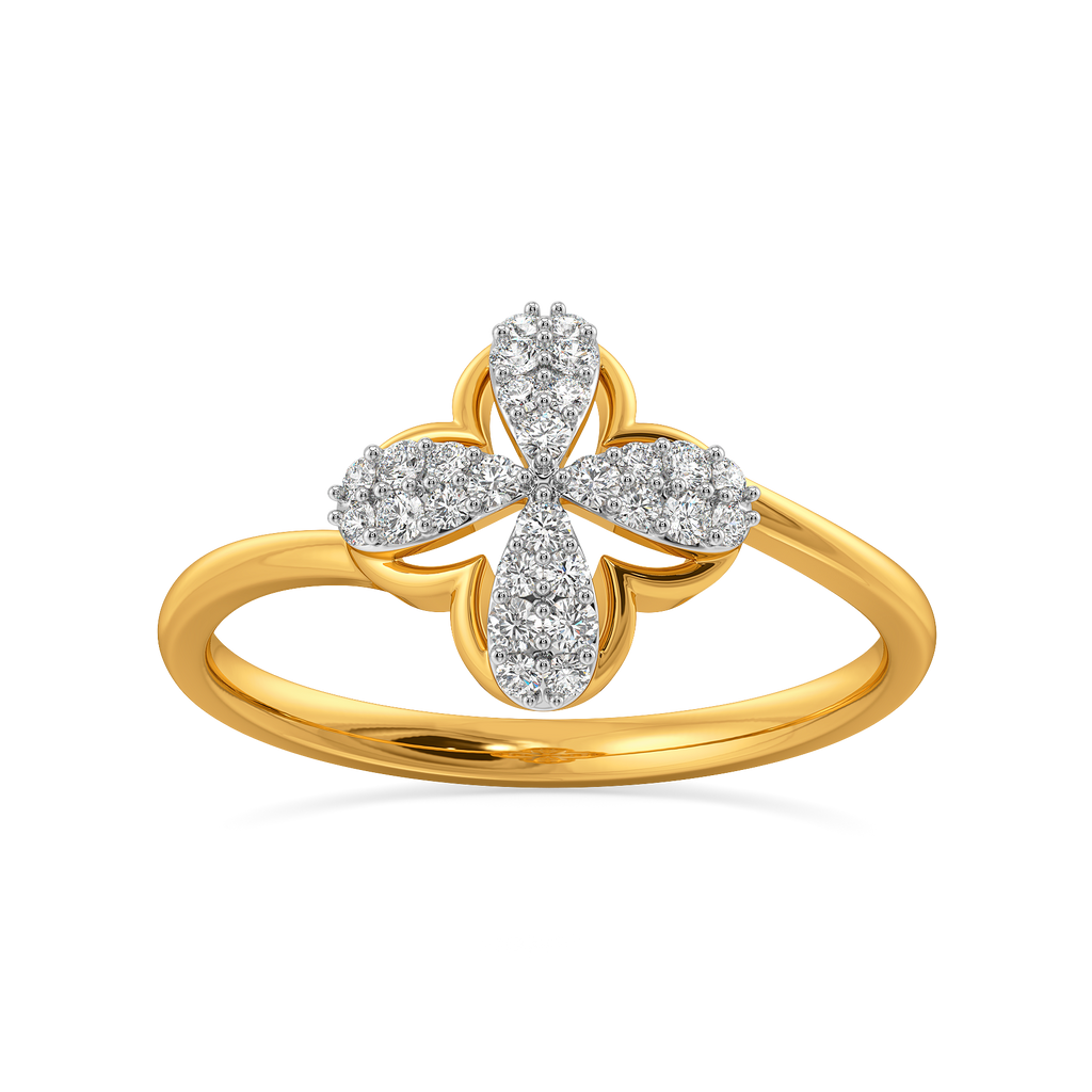 Topsy Turvy Diamond Rings