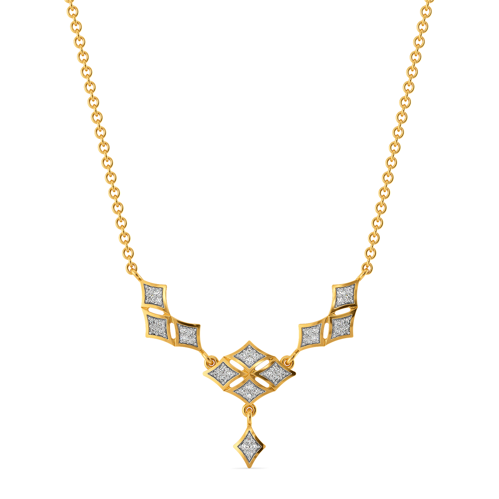 Mismatch Magic Diamond Necklaces