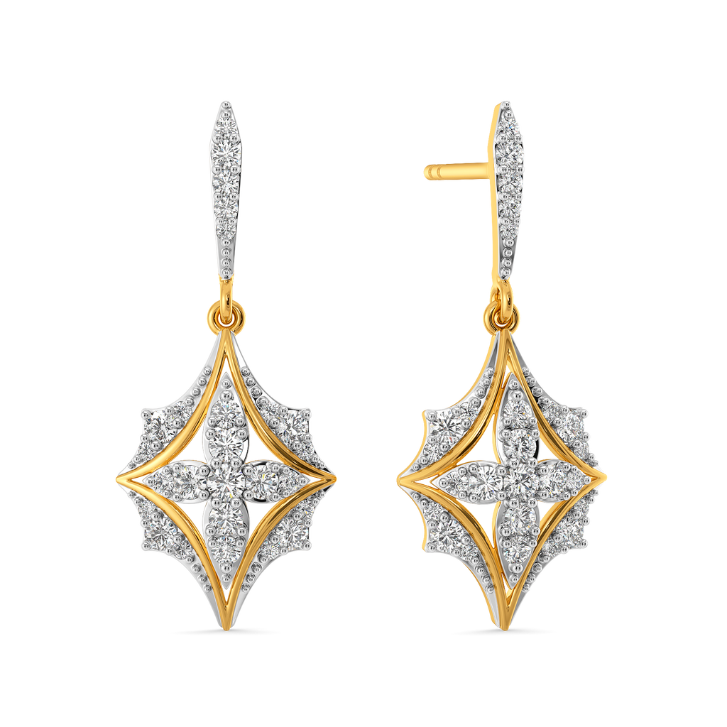 Mosaic Mood Diamond Earrings