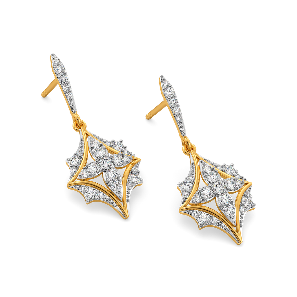 Mosaic Mood Diamond Earrings