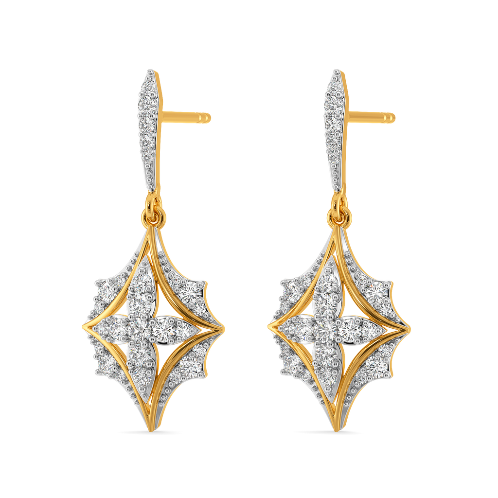 Mosaic Mood Diamond Earrings