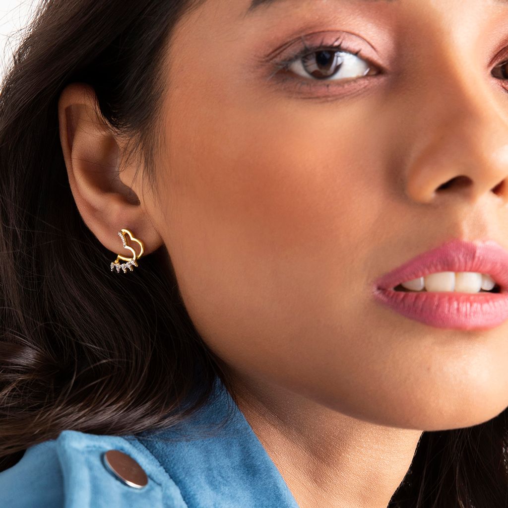 Lovestruck Zips Diamond Earrings