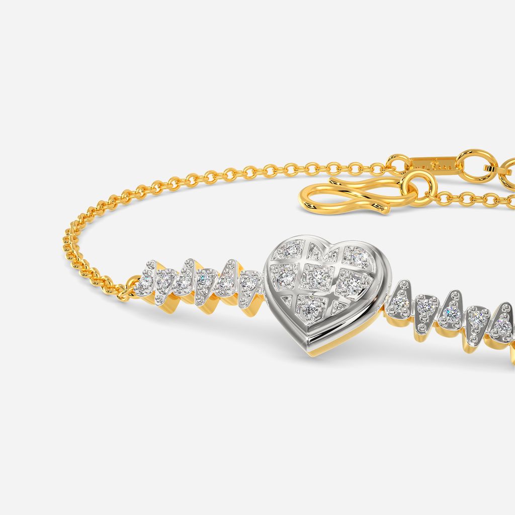 Edgy Romance Diamond Bracelets