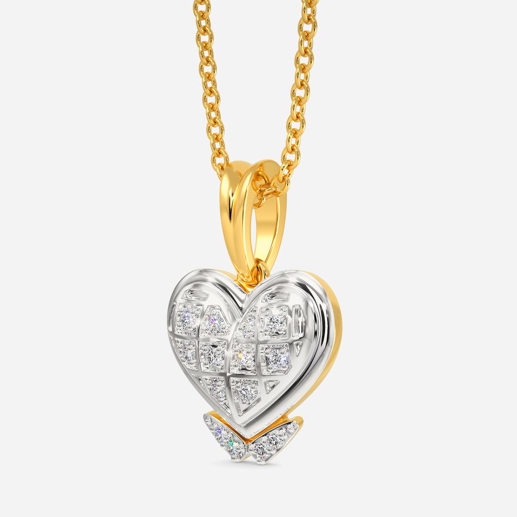 Edgy Romance Diamond Pendants