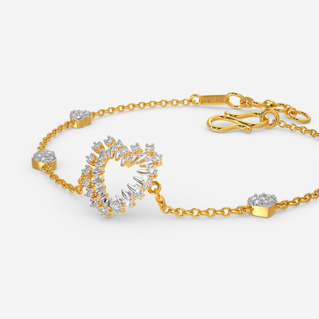 Zippered Romance Diamond Bracelets