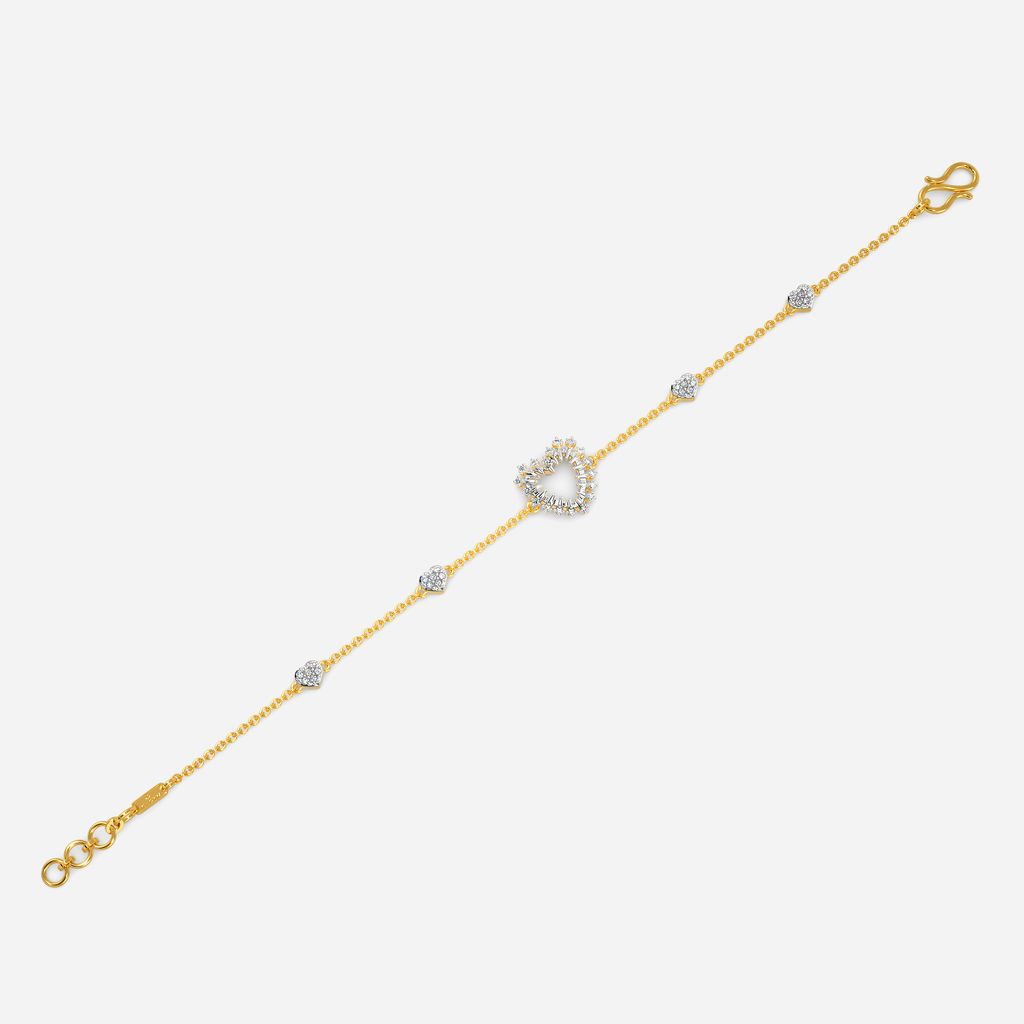 Zippered Romance Diamond Bracelets