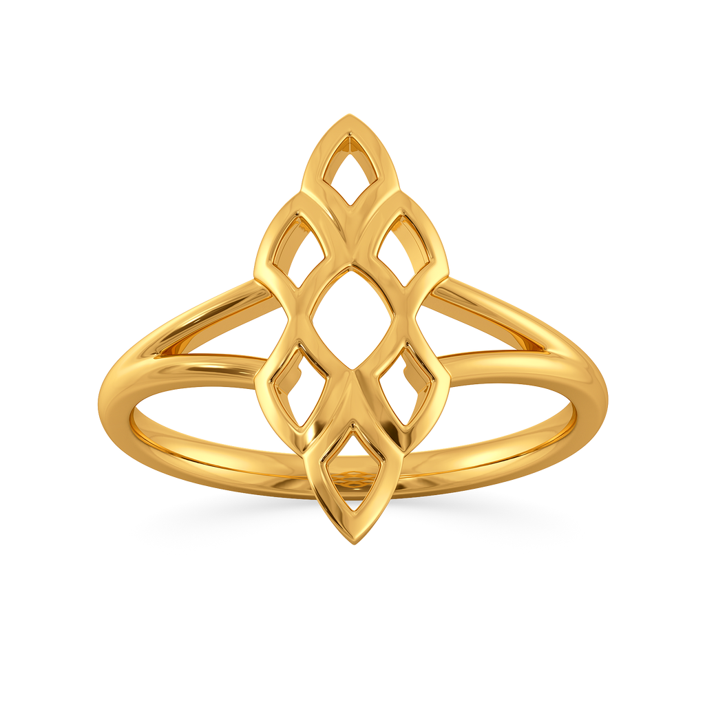 Serpentine Allure  Gold Rings alternate view 3
