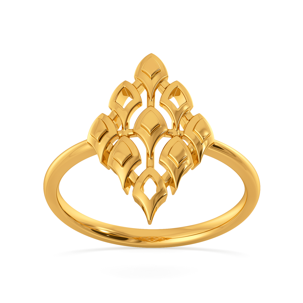 Serpentine Poise Gold Rings alternate view 3