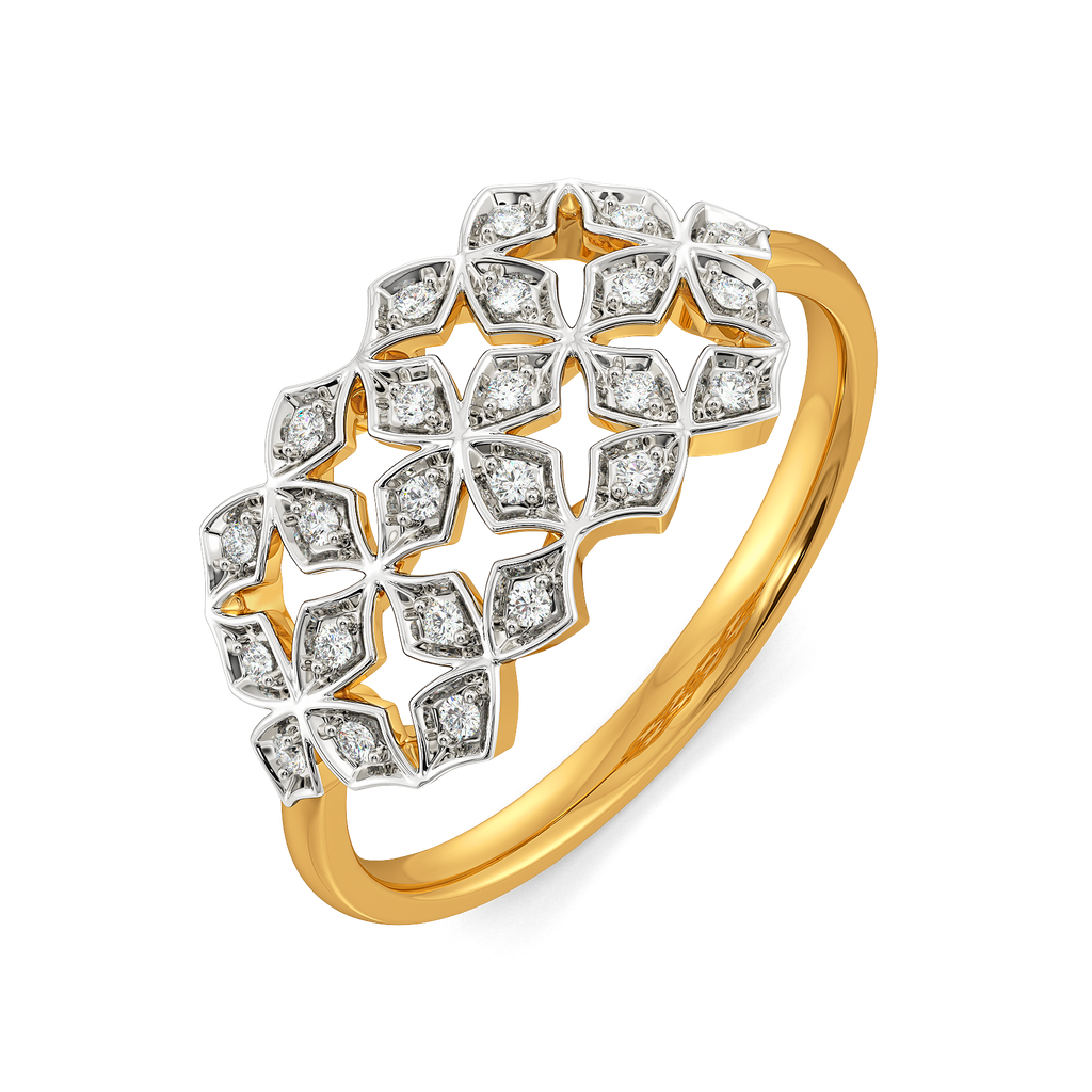 Serpentine Muse Diamond Rings