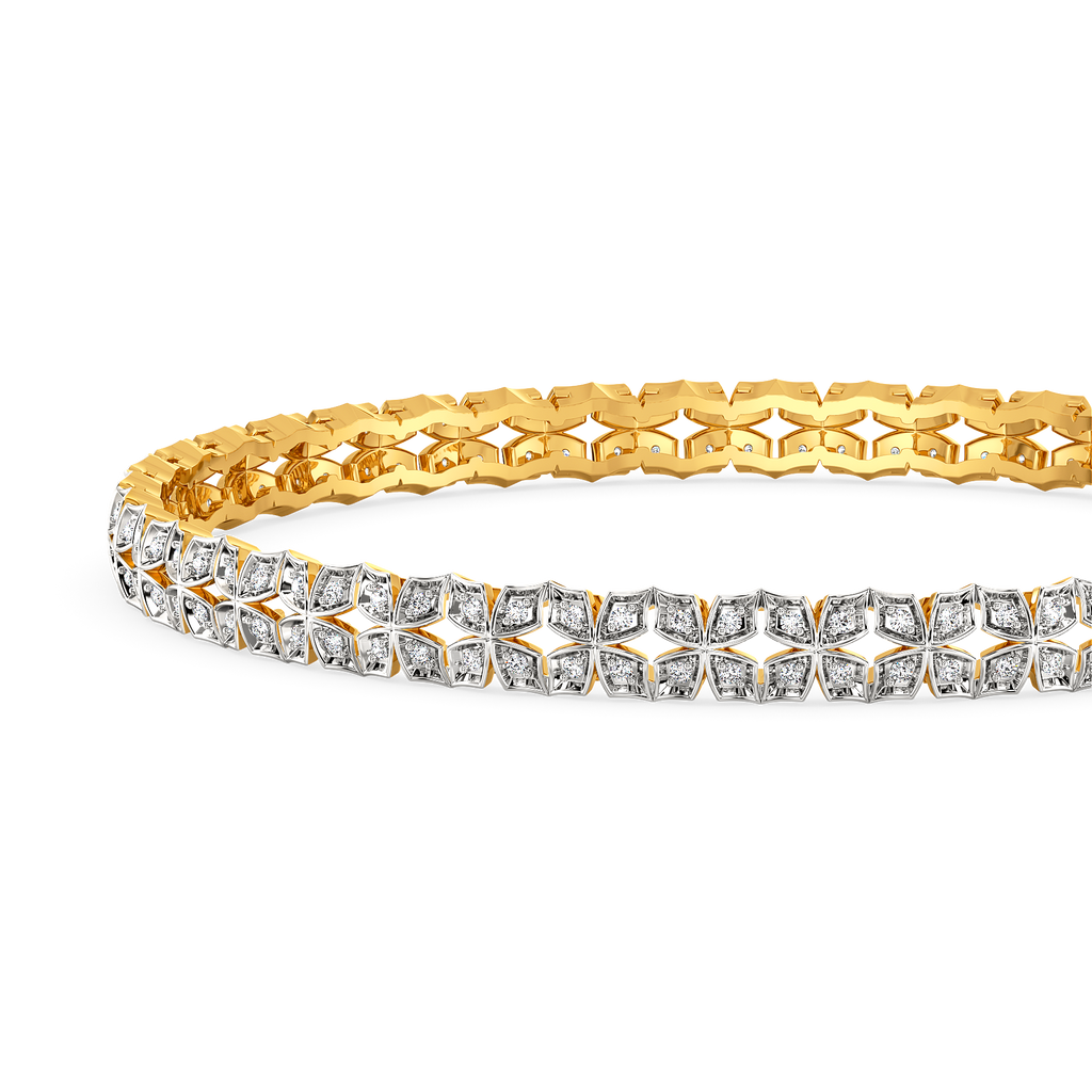 Serpentine Muse Diamond Bangles