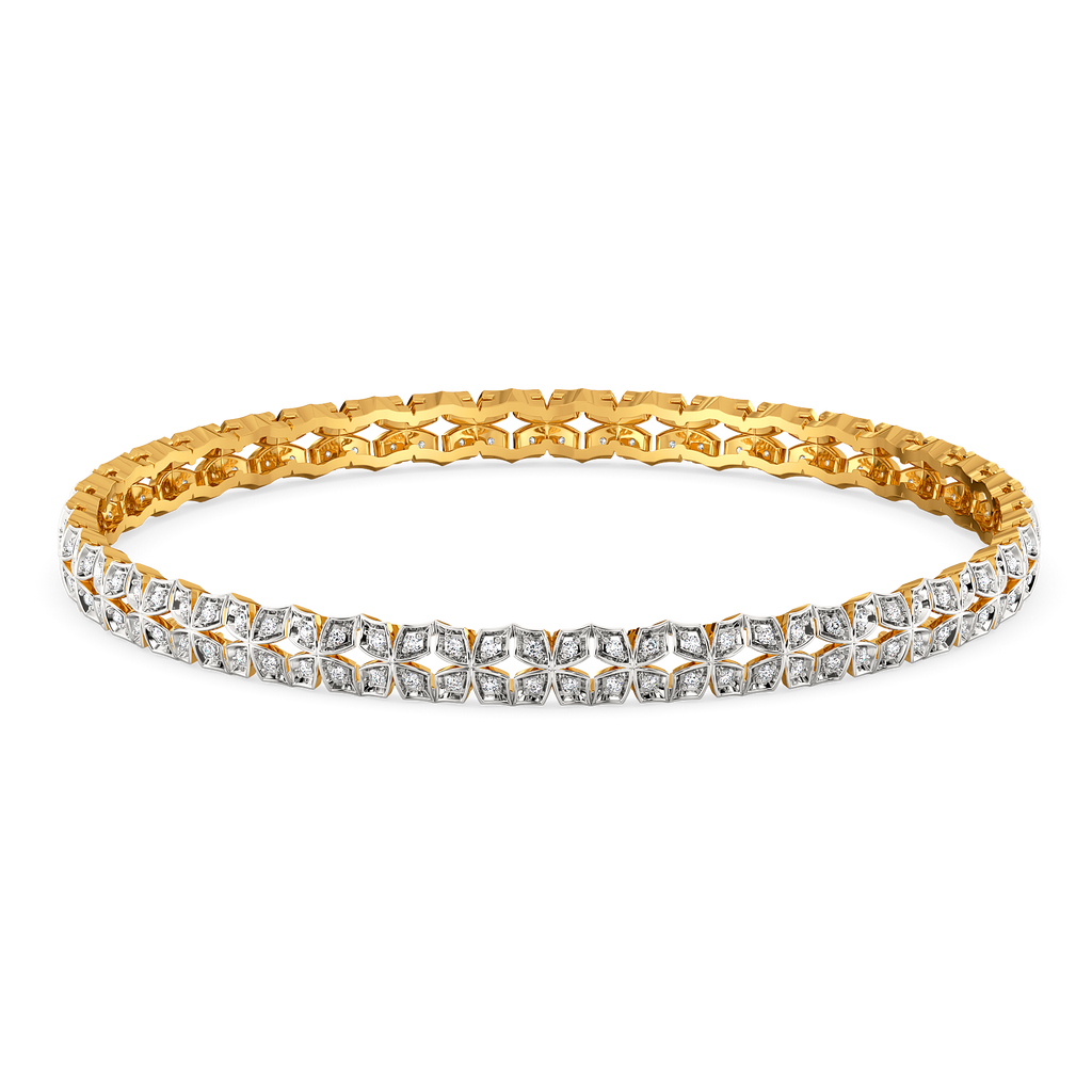 Serpentine Muse Diamond Bangles