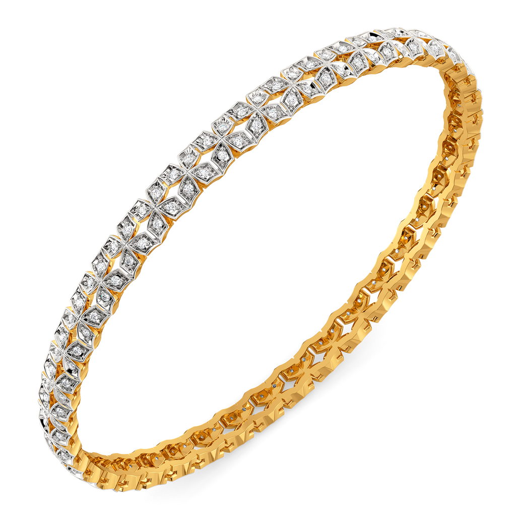 Serpentine Muse Diamond Bangles