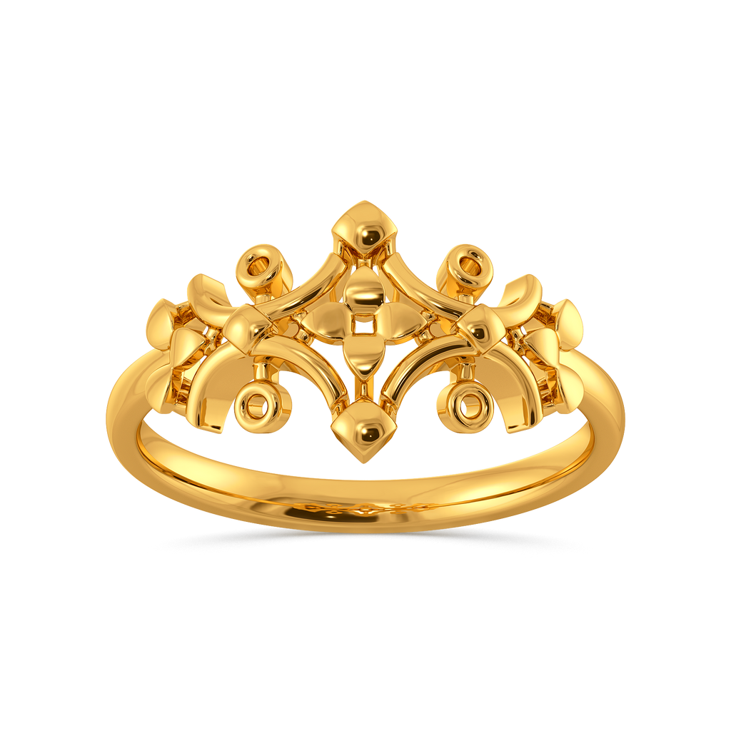 Dreamy Sheer Gold Rings