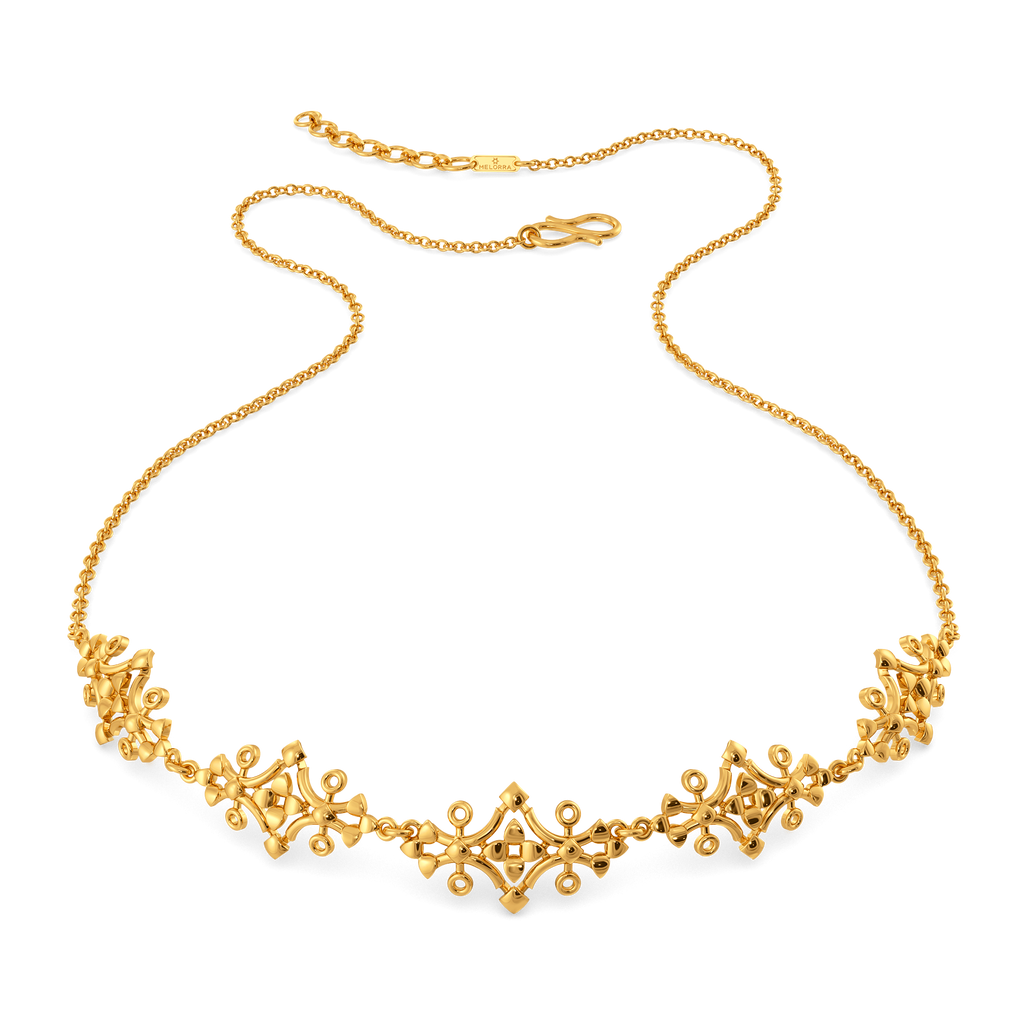 Dreamy Sheer Gold Necklaces