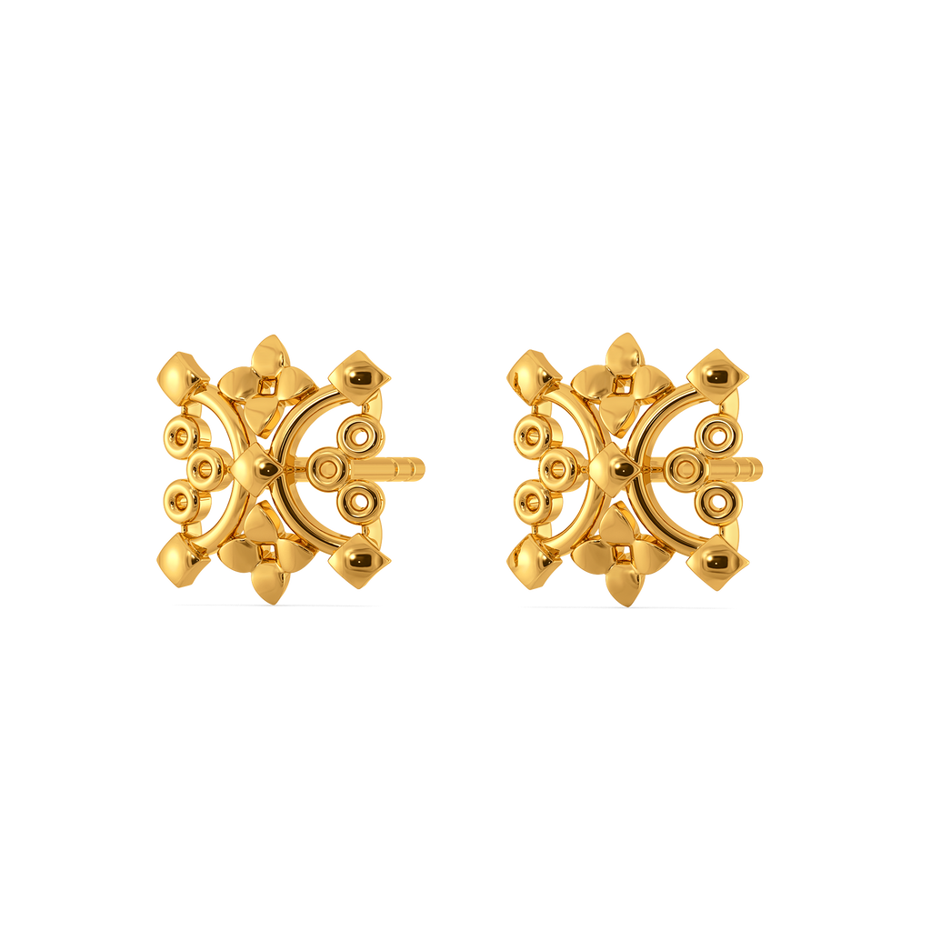 Dreamy Sheer Gold Earrings