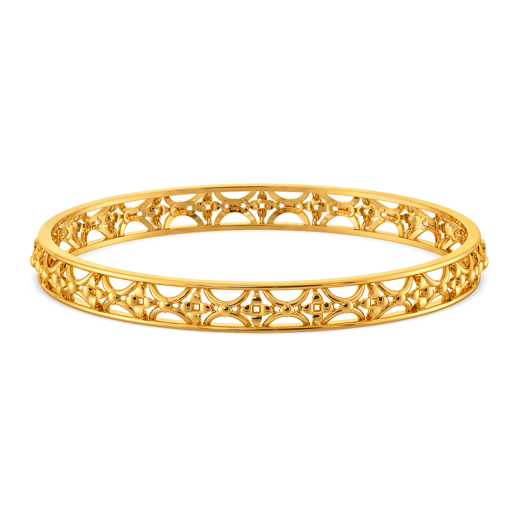 Dreamy Sheer Gold Bangles