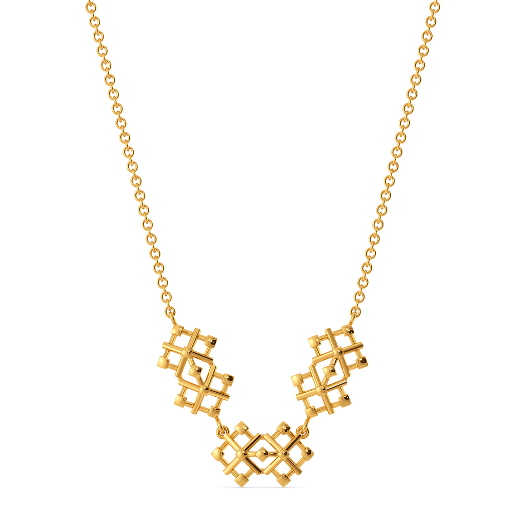 Lace Love Gold Necklaces