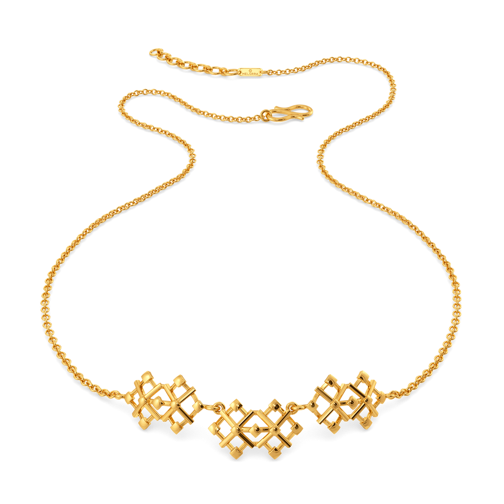 Lace Love Gold Necklaces