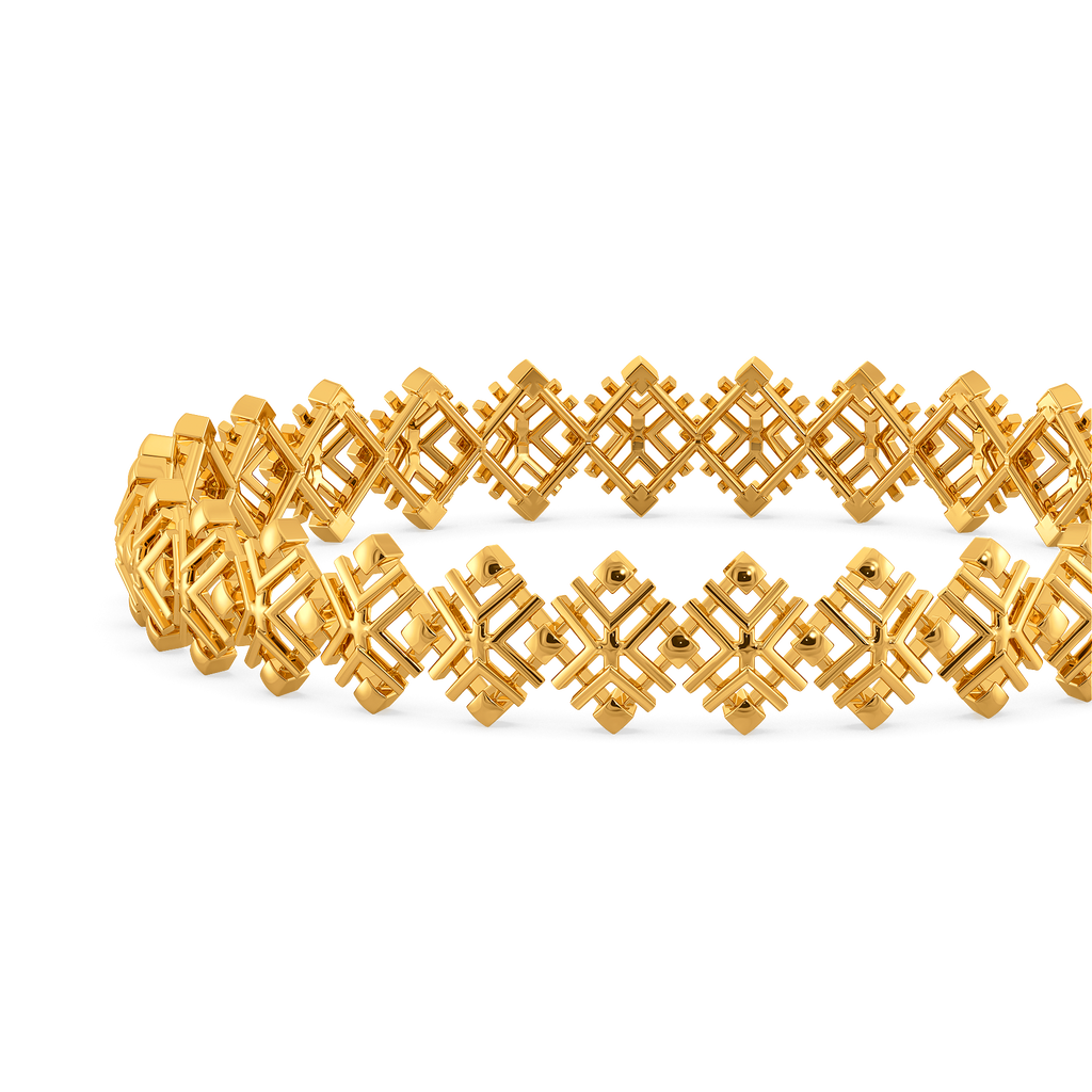Lace Love Gold Bangles