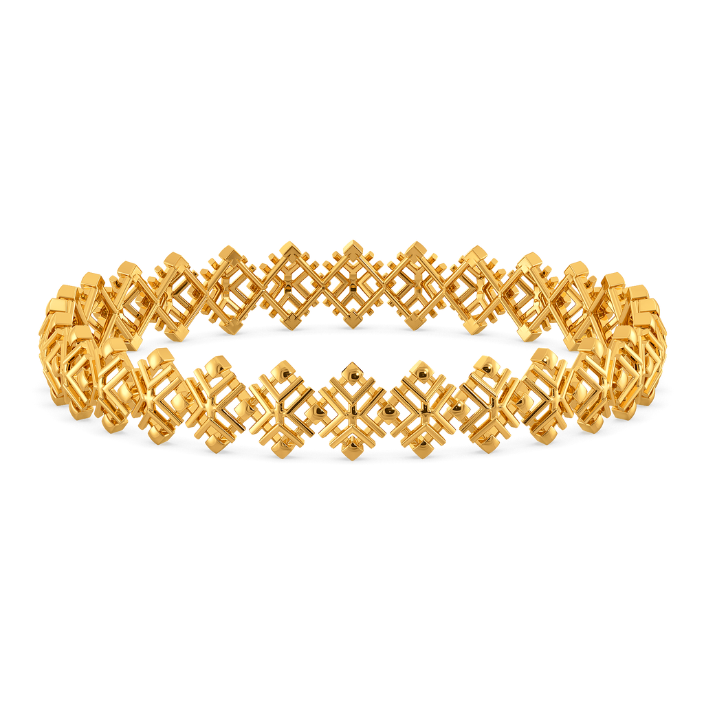 Lace Love Gold Bangles