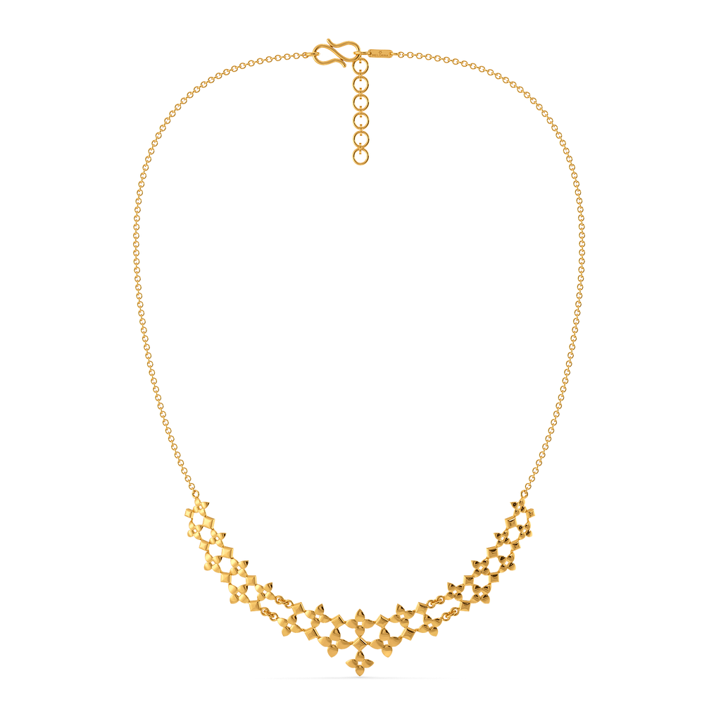 Sheer Love Gold Necklaces