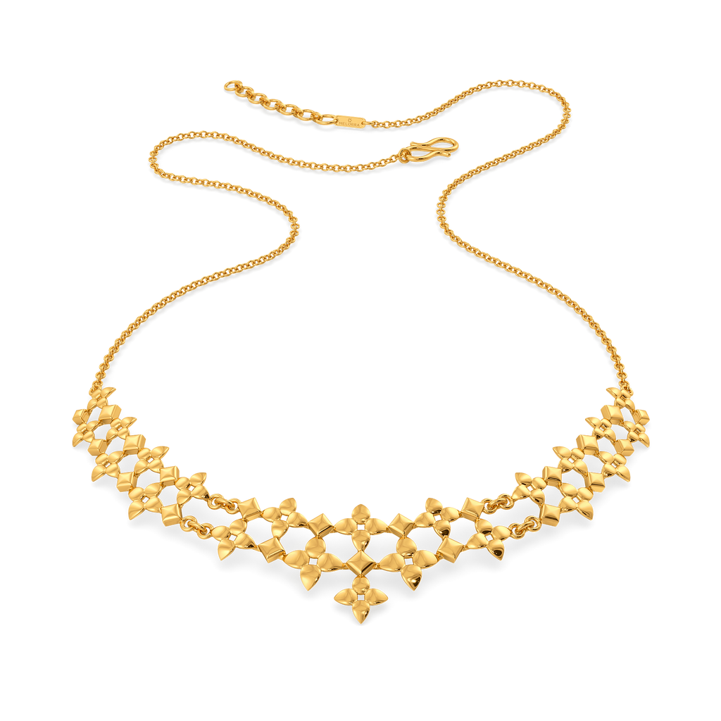 Sheer Love Gold Necklaces