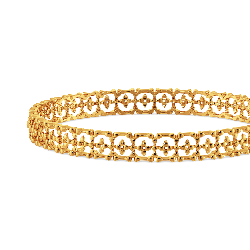 Sheer Love Gold Bangles