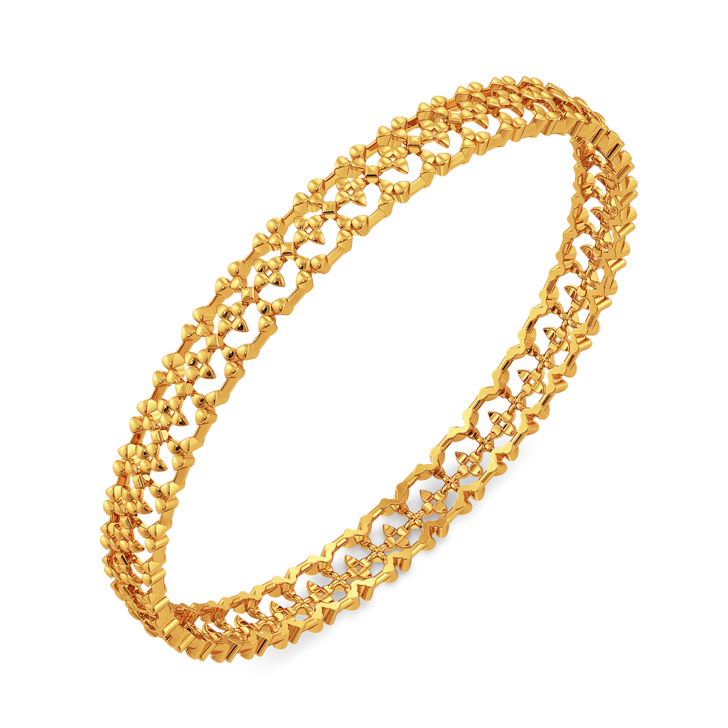 Sheer Love Gold Bangles