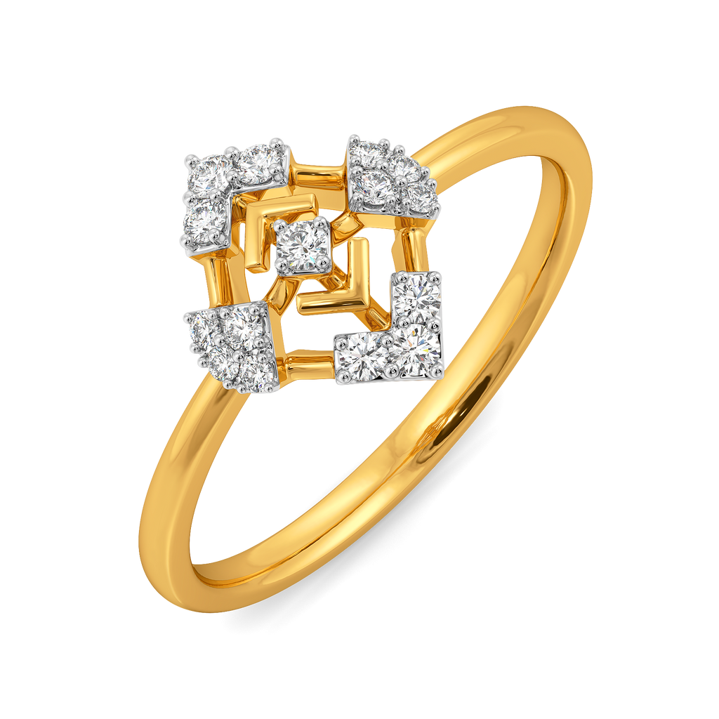 Whimsy Lace Diamond Rings