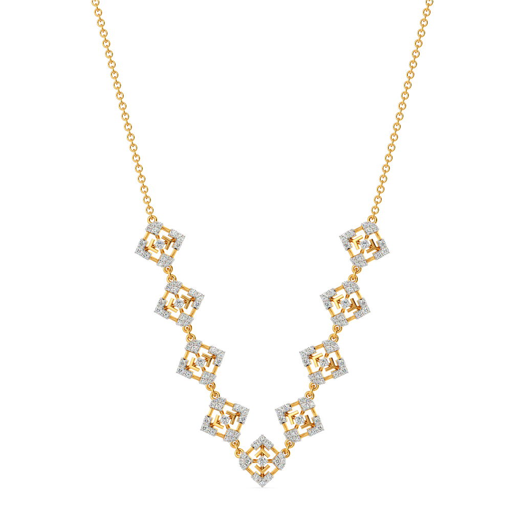 Whimsy Lace Diamond Necklaces