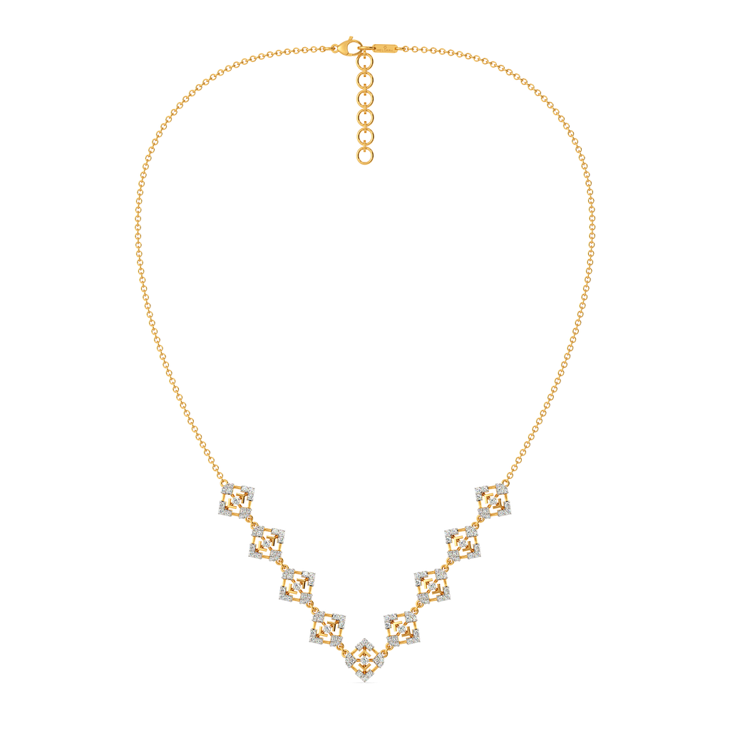 Whimsy Lace Diamond Necklaces