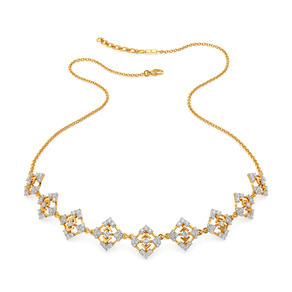 Whimsy Lace Diamond Necklaces