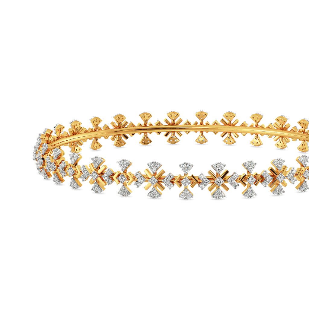 Whimsy Lace Diamond Bangles