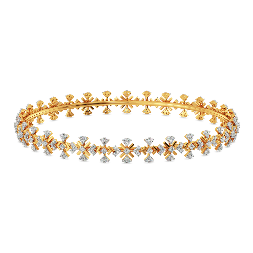 Whimsy Lace Diamond Bangles