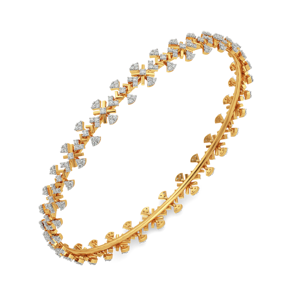 Whimsy Lace Diamond Bangles