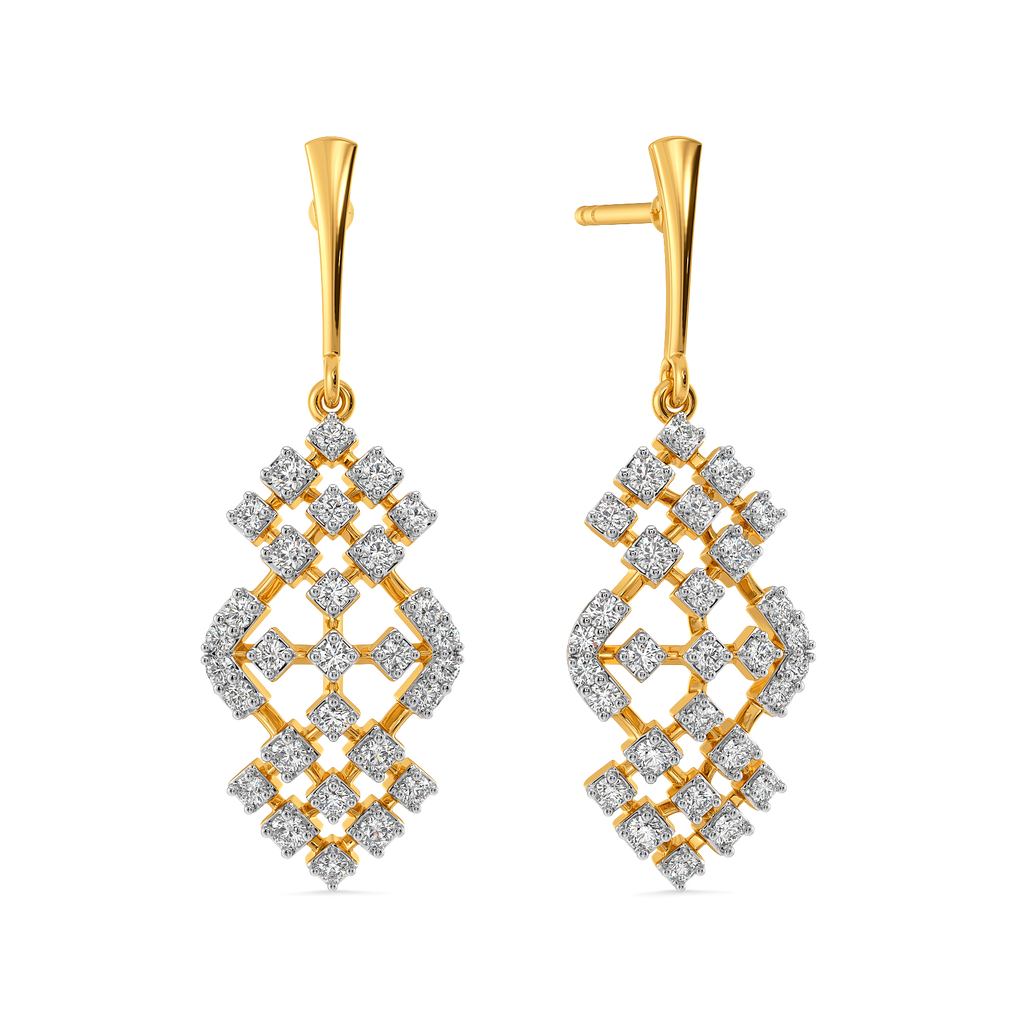 Sheer Romance Diamond Earrings