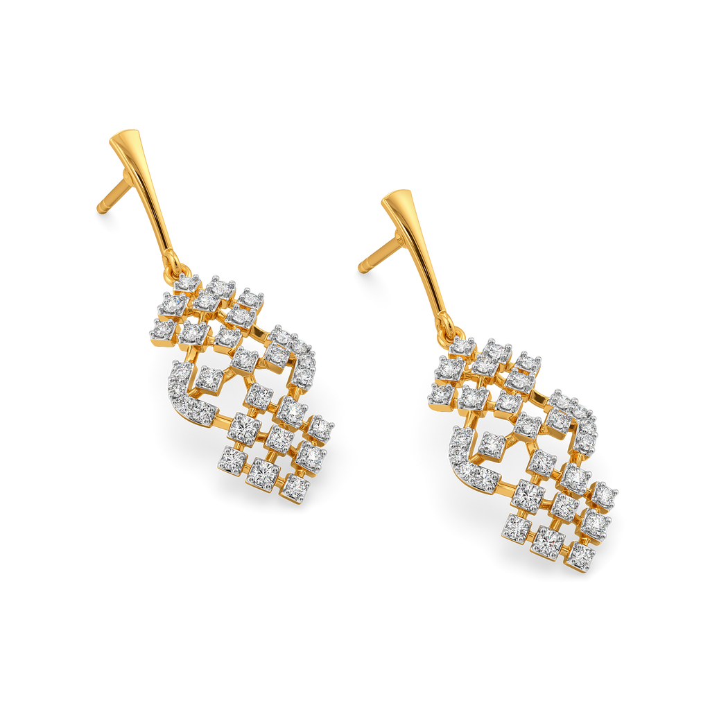 Sheer Romance Diamond Earrings