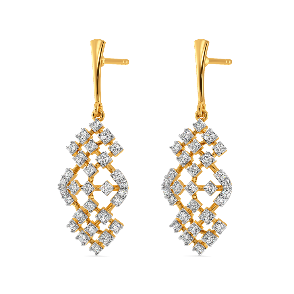 Sheer Romance Diamond Earrings
