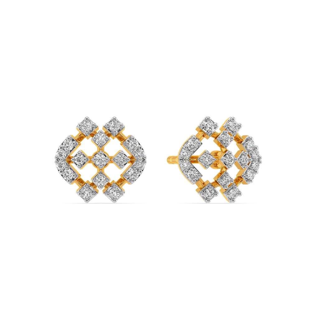 Sheer Romance Diamond Earrings