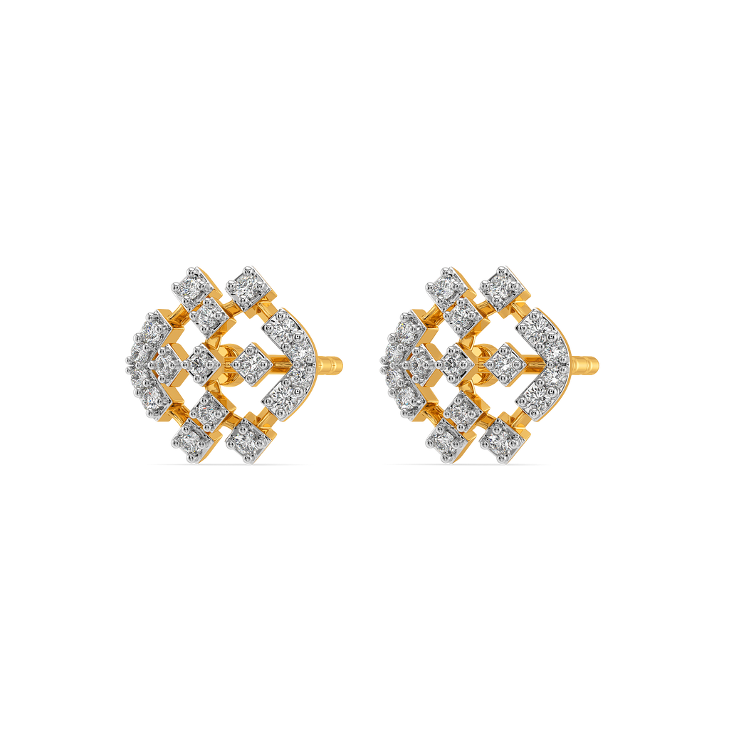 Sheer Romance Diamond Earrings