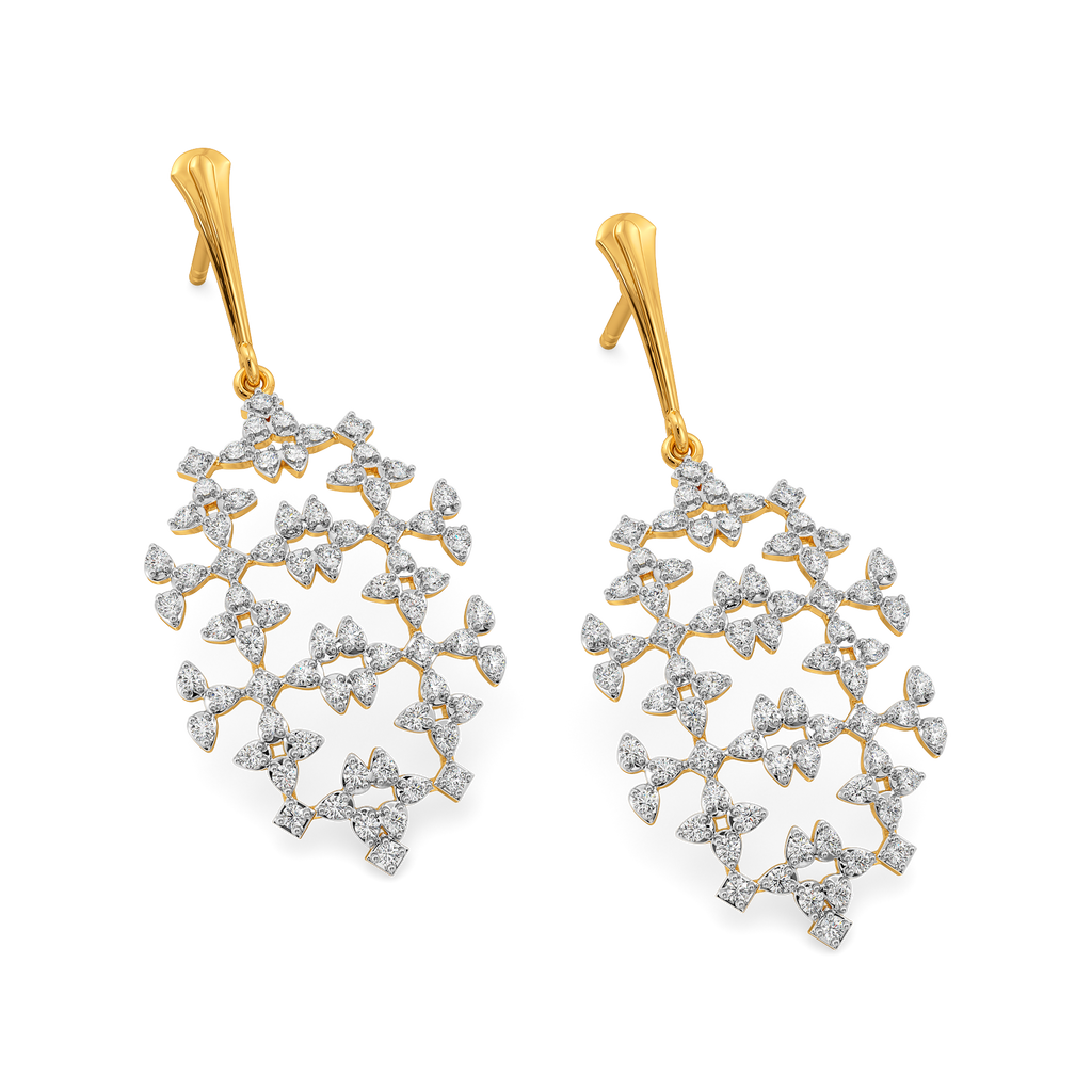 Sheer Power Diamond Earrings