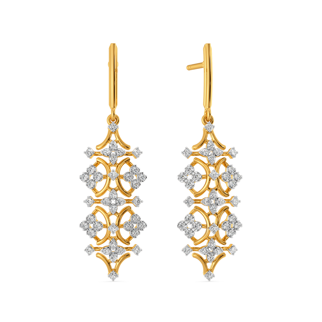 Sheer Magic Diamond Earrings