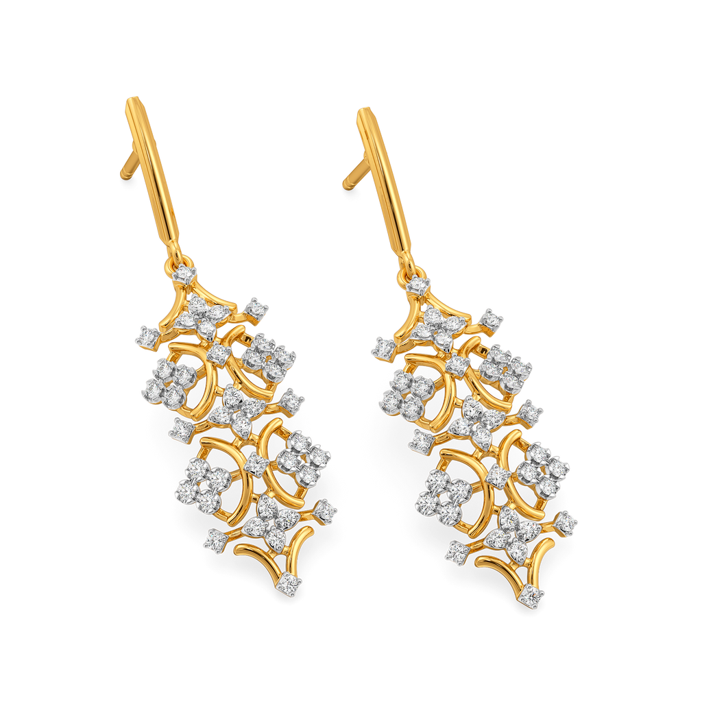 Sheer Magic Diamond Earrings
