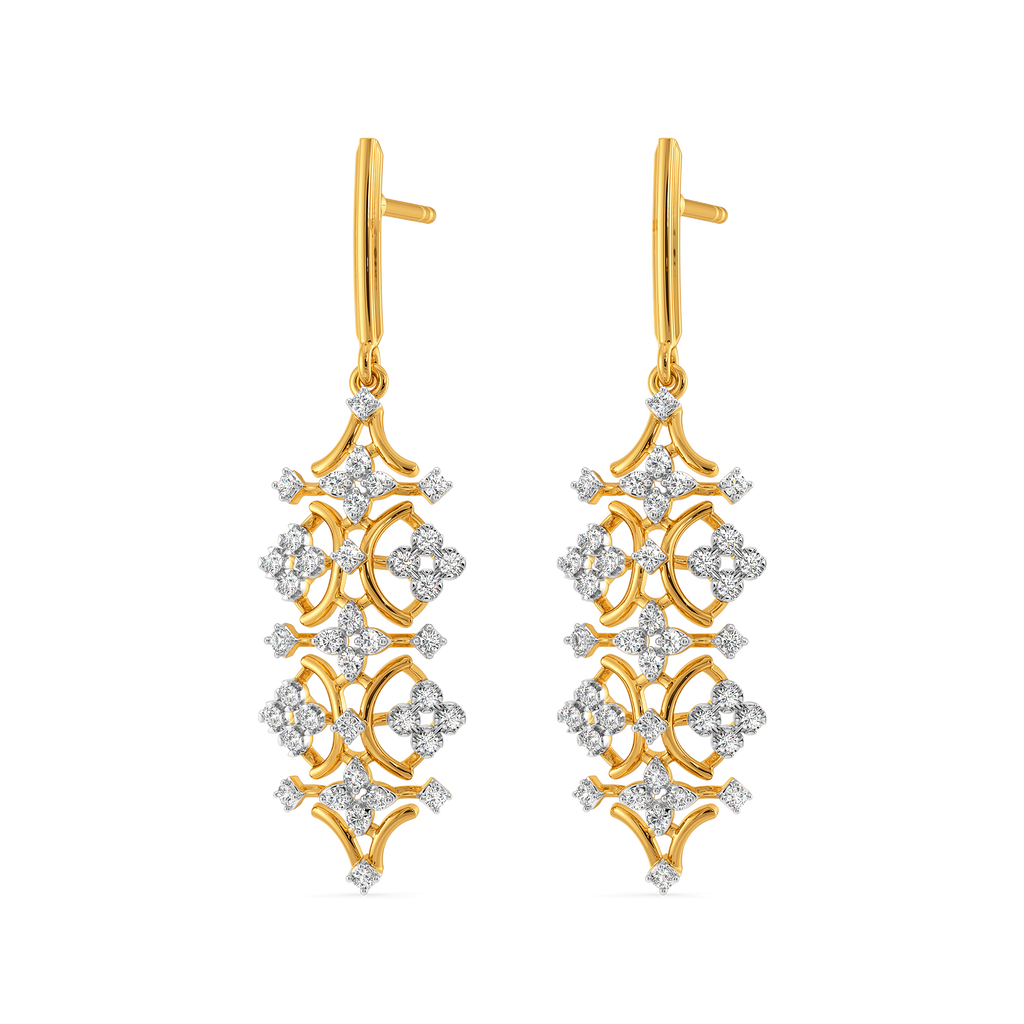 Sheer Magic Diamond Earrings