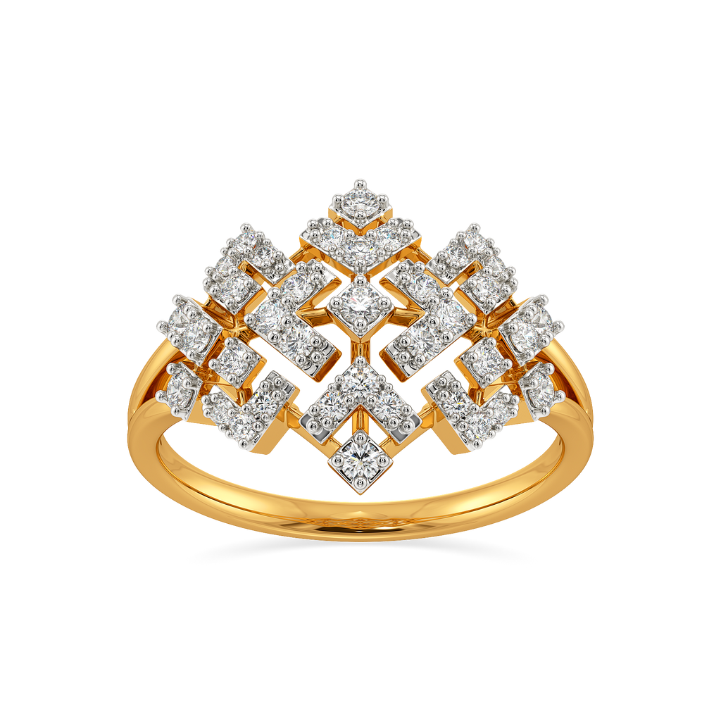 Veiled Magic Diamond Rings