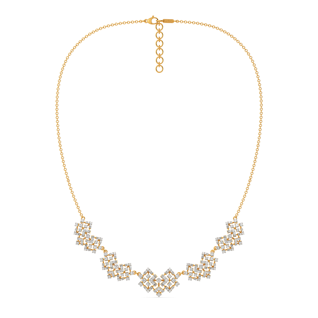 Veiled Magic Diamond Necklaces